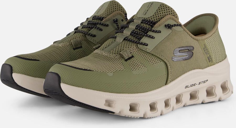 Skechers Slip Sneakers Unisex in Glide Step Pro Instappers groen - Foto 2