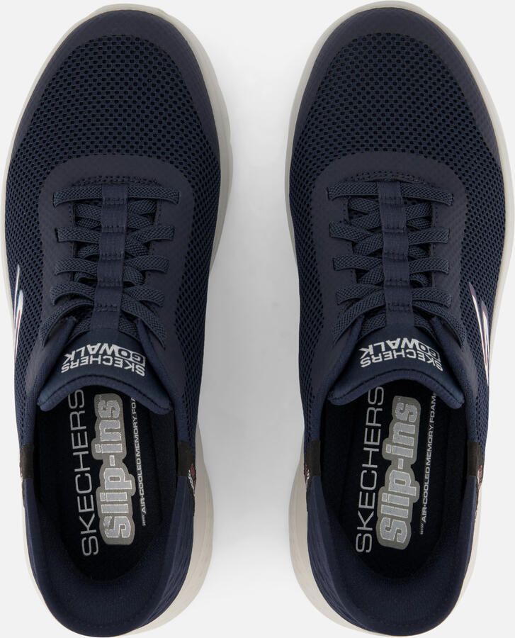 Skechers Slip-ins Go Walk Flex Hands Up Heren Instappers Navy - Foto 2