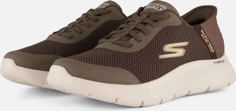 Skechers Hands Free Slip-ins Go Walk Flex Instappers Heren Bruin - Foto 2