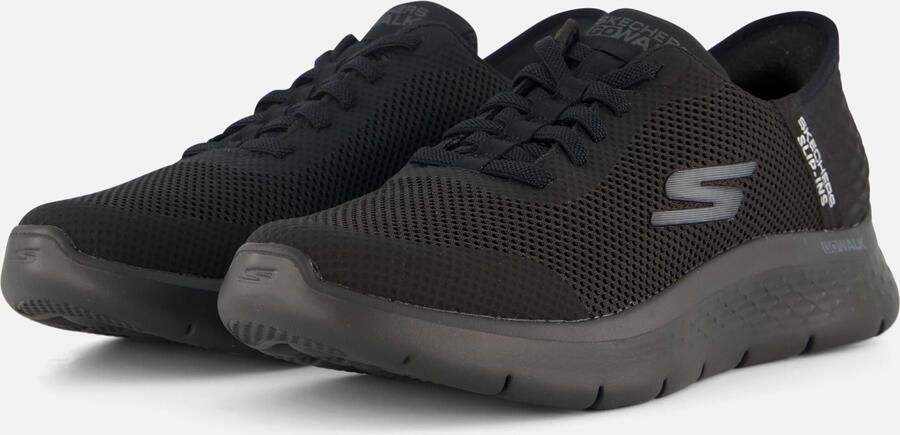 Skechers Slip-ins Go Walk Flex Hands Up Heren Instappers Zwart - Foto 5