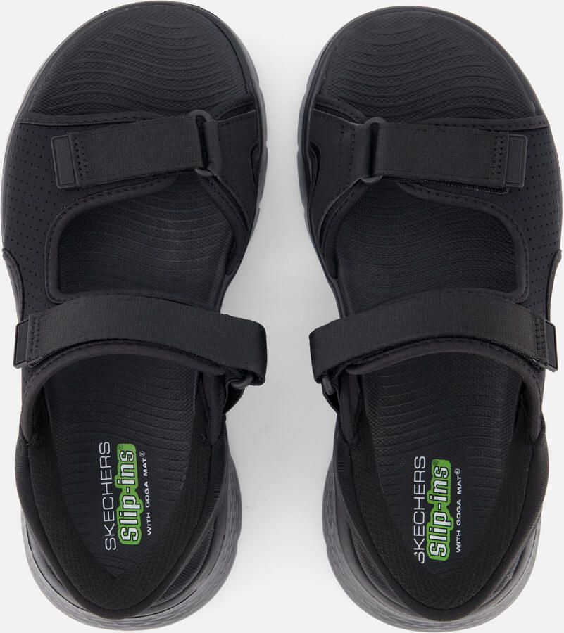 Skechers herensandaal Go Walk Flex SD Easy Entry zwart - Foto 5