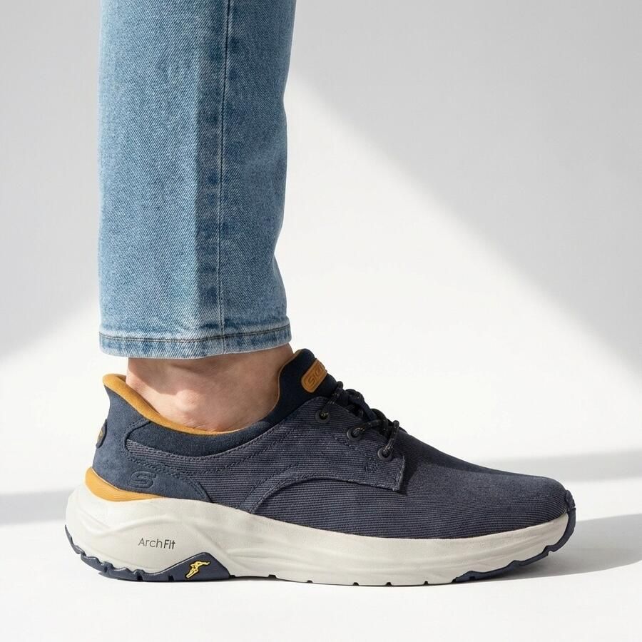 Skechers Slip Sneakers Unisex Ins Maverick Wolf Instappers blauw - Foto 2
