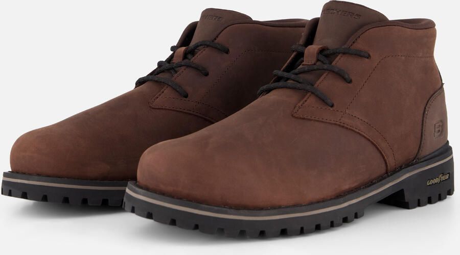 Skechers Slip-Ins Quintero Damien Instap Boots Heren Bruin - Foto 2