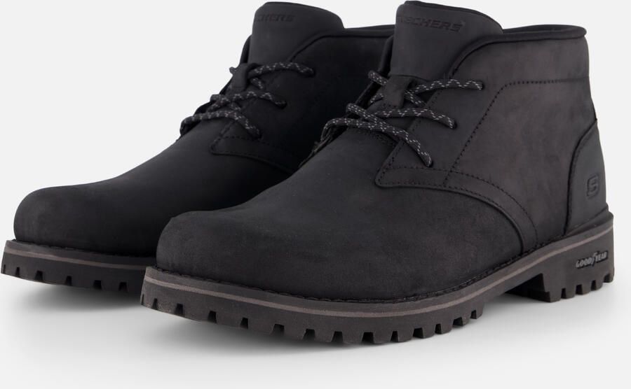 Skechers Slip-ins Quintero Damien veterboots zwart - Foto 4