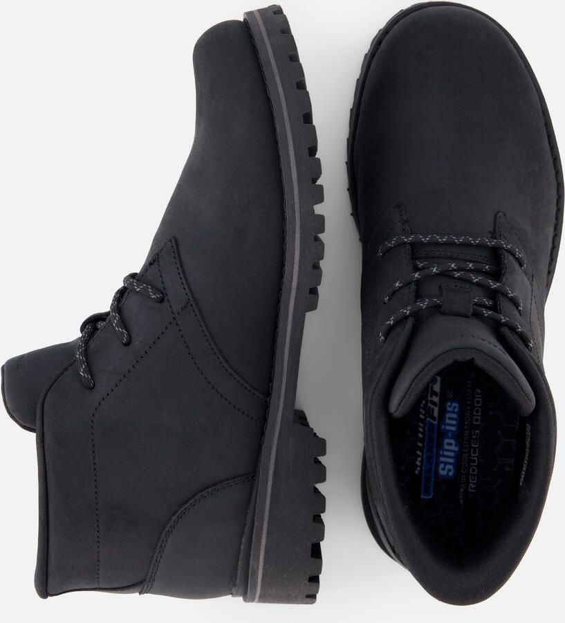 Skechers Slip-ins Quintero Damien veterboots zwart - Foto 2