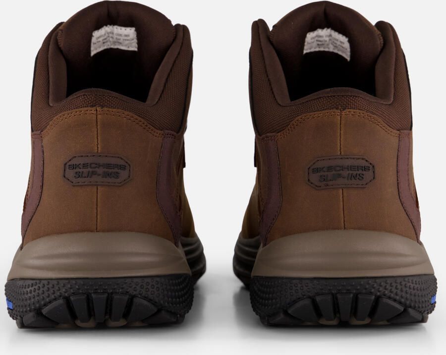 Skechers Slip-ins Relaxed Fit Veterschoenen bruin - Foto 3