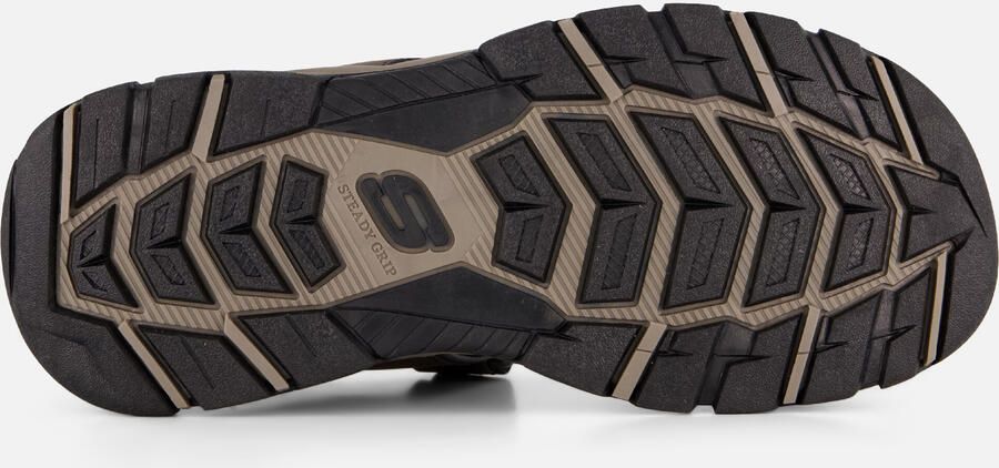 Skechers Slip-Ins Relaxed Fit Tresman Sandalen Heren Bruin - Foto 5
