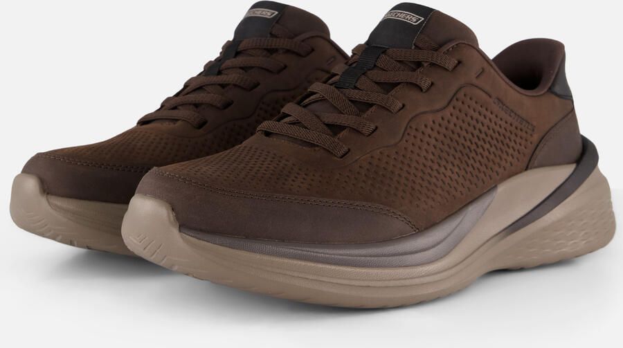 Skechers Slip-Ins Slade 2.0 Waybound Sneakers Heren Bruin - Foto 2