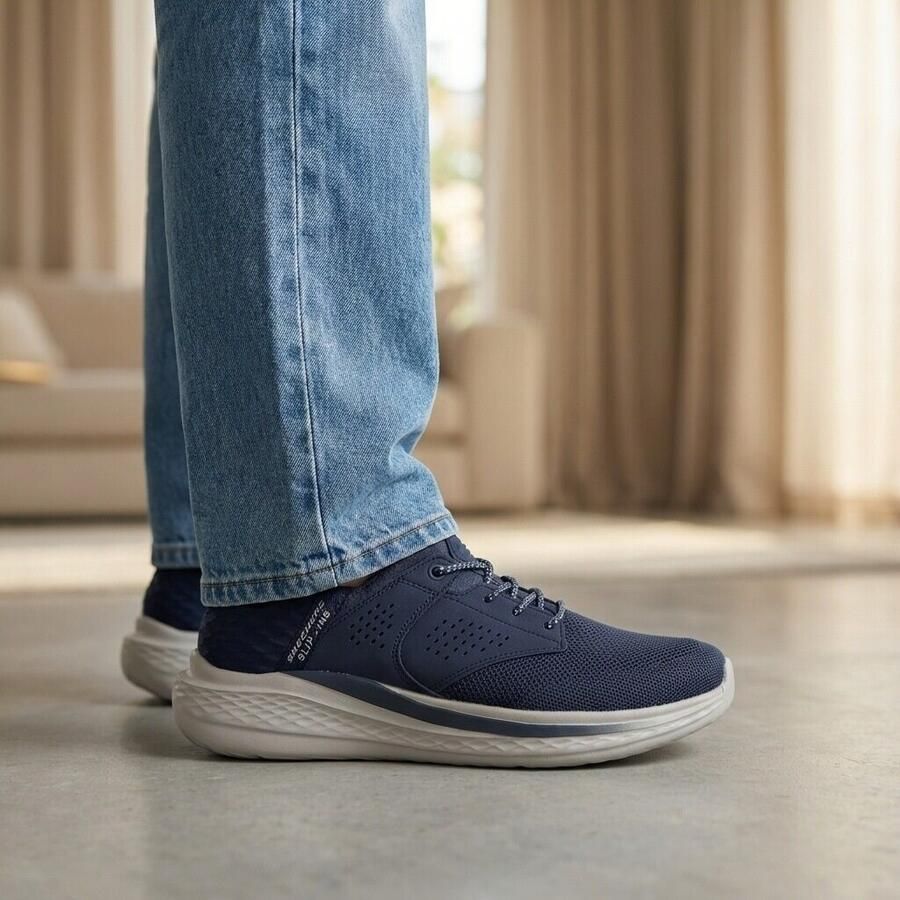 Skechers Slip-on sneakers SLADE-CASTER Slipper sneaker met elastiek en slip-ins - Foto 4