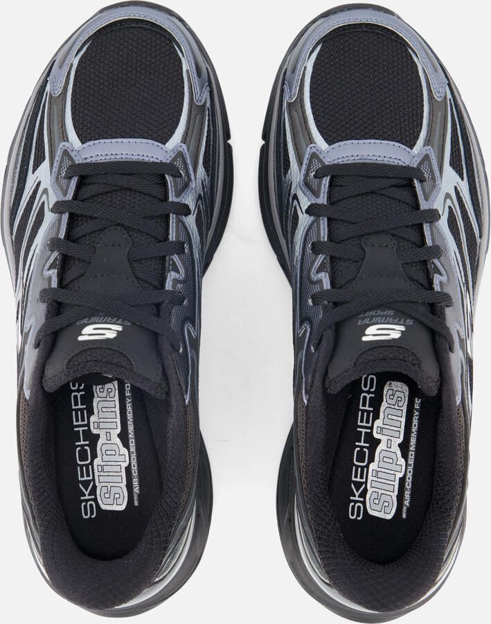 Skechers Slip-on sneakers STAMINA SPORT Retro sneaker veterschoen met metallic accenten - Foto 2