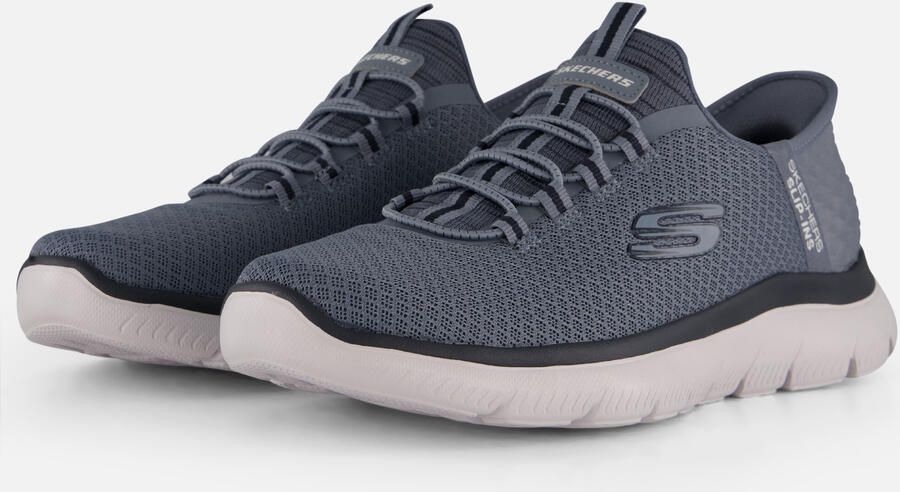 Skechers Slip-ins Summits Instappers blauw Textiel - Foto 1