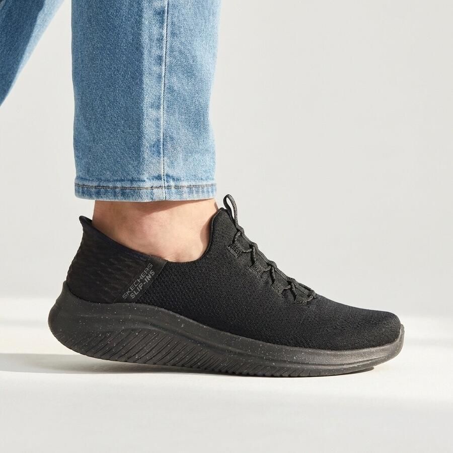 Skechers Slip Sneakers Unisex ins Ultra Flex 3.0 Instappers zwart - Foto 2