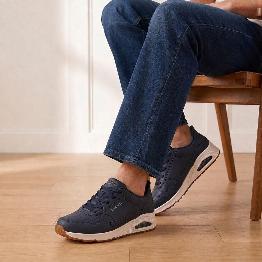 Skechers Slip-Ins Uno Banksia Sneakers Jongens Blauw