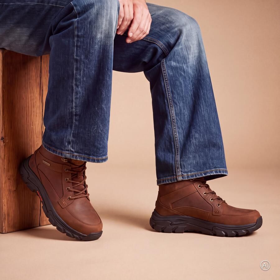 Skechers Slip-ins waterproof veterboots bruin