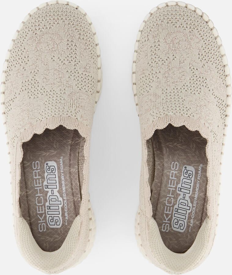 Skechers Slip-Ins Wilshire Instappers beige - Foto 3