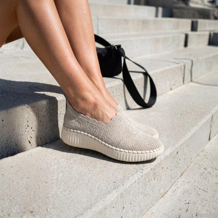 Skechers Slip Sneakers Unisex Ins Wilshire Instappers beige - Foto 5