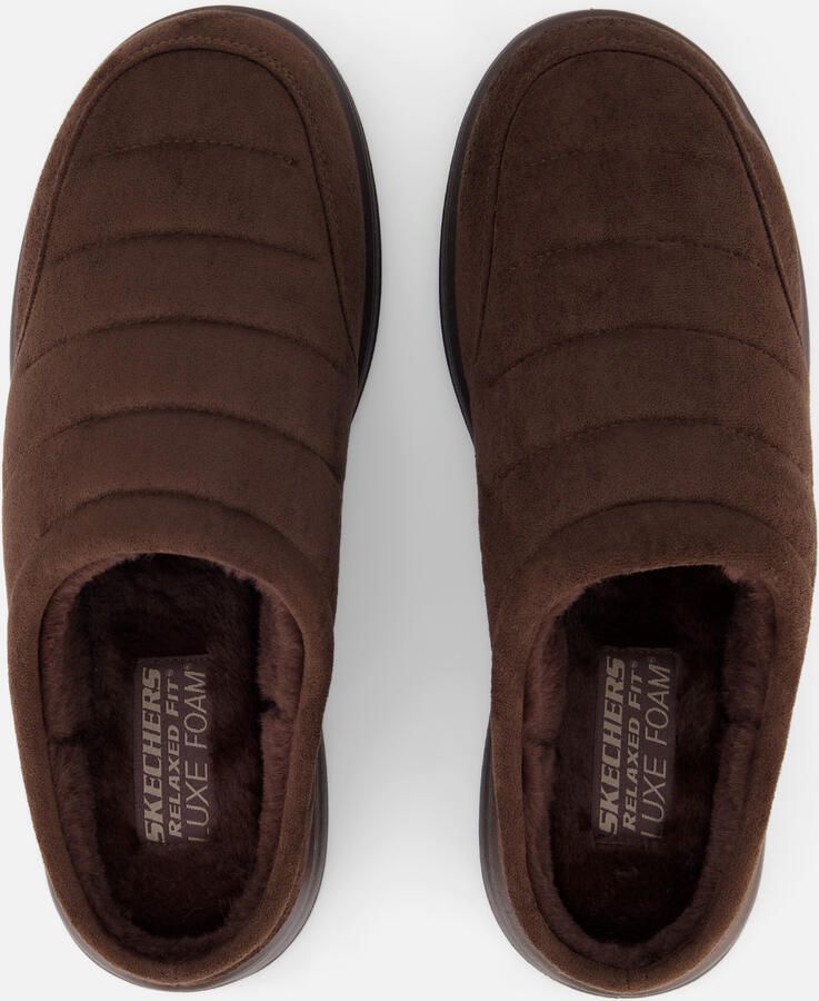 Skechers Relaxed Fit Murette Garvanza Pantoffels Heren Bruin - Foto 3