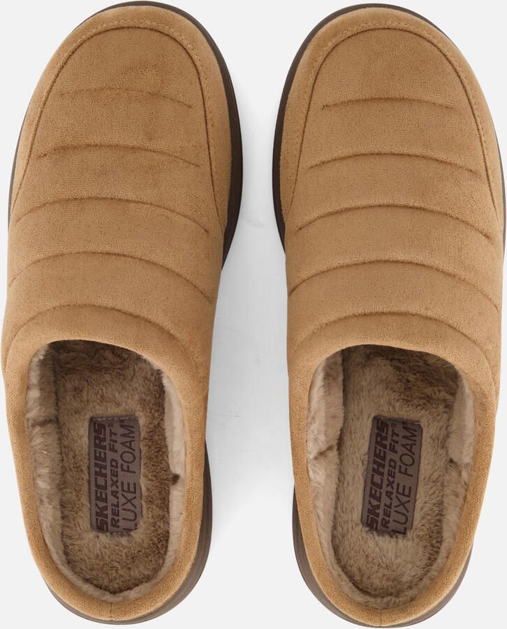Skechers Relaxed Fit Murette Garvanza Pantoffels Heren Bruin - Foto 3