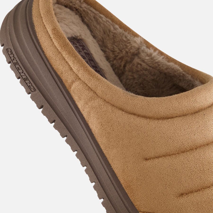 Skechers Relaxed Fit Murette Garvanza Pantoffels Heren Bruin - Foto 6