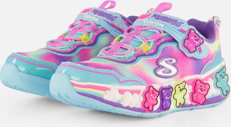 Skechers Sweet Kickz Gummy Friends Sneakers blauw Dames
