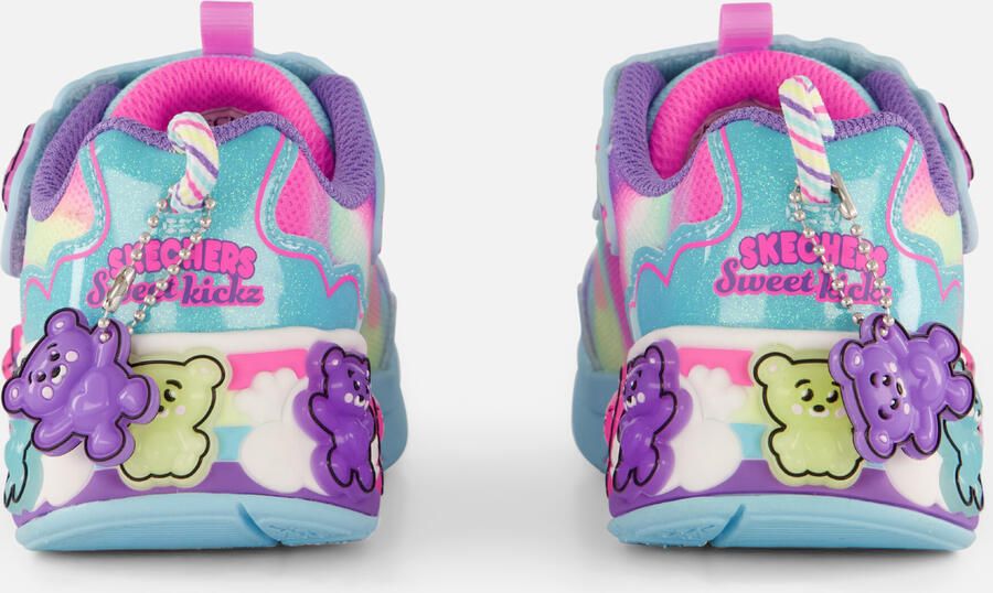 Skechers Sweet Kickz Gummy Friends Sneakers blauw Dames - Foto 4