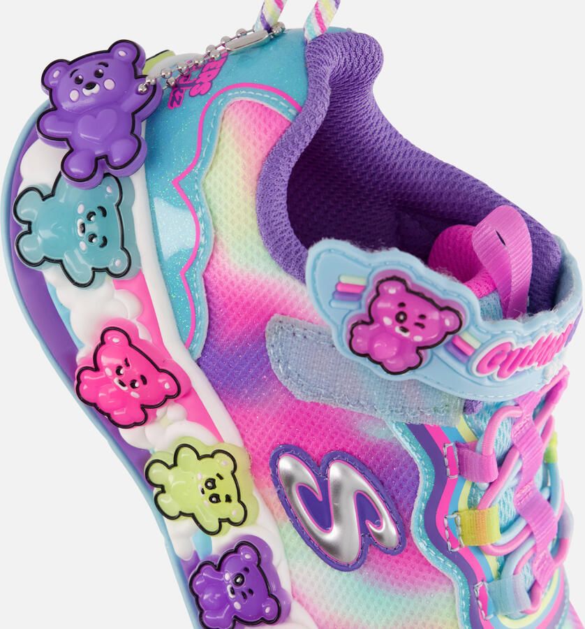 Skechers Sweet Kickz Gummy Friends Sneakers blauw Dames - Foto 2