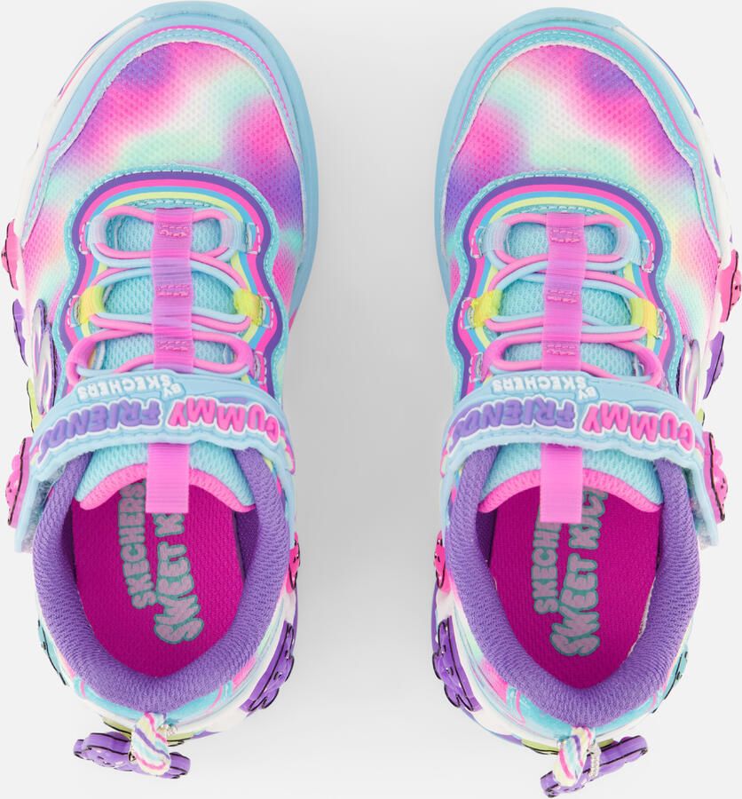 SKECHERS Sneakers 'GUMMY FRIENDS' lichtblauw geel lila lichtroze - Foto 2