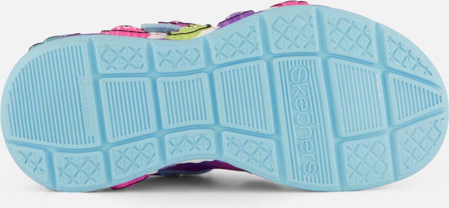 SKECHERS Sneakers 'GUMMY FRIENDS' lichtblauw geel lila lichtroze - Foto 6