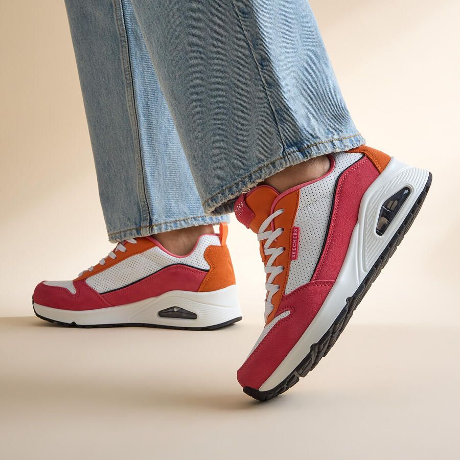 Skechers Uno 2 Much Fun sneaker Multicolor Dames