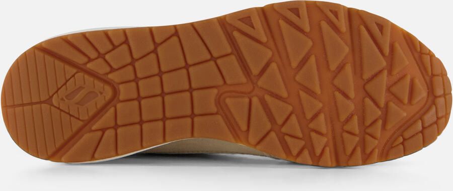 Skechers Uno Two Much Fun Dames Sneakers Taupe Zand - Foto 7