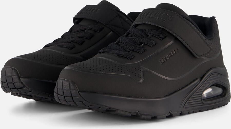 Skechers Street Uno sneakers zwart Imitatieleer Effen 27