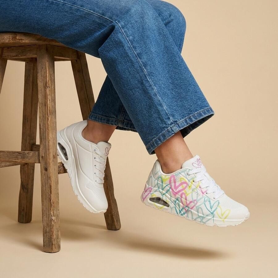 Skechers Sneakers Baskets femme JGoldcrown Uno-Highlight Love