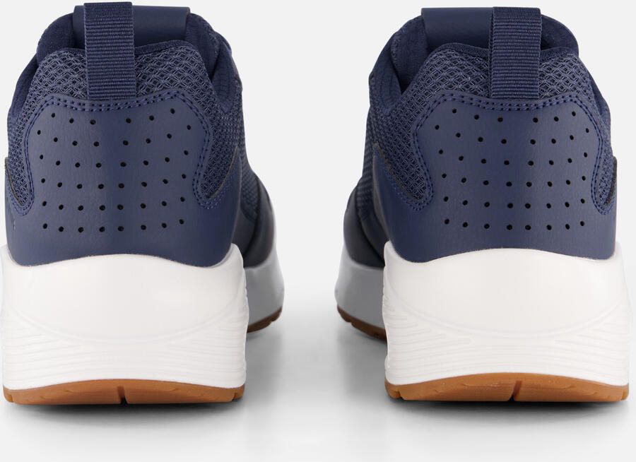 Skechers Uno Fastime sneakers blauw Imitatieleer - Foto 5