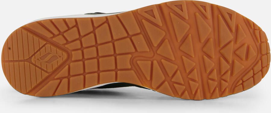 Skechers Uno Fastime sneakers groen Imitatieleer - Foto 6