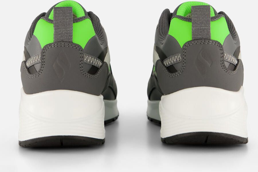 Skechers Uno sneakers grijs Jongens Imitatieleer Meerkleurig 36 - Foto 5