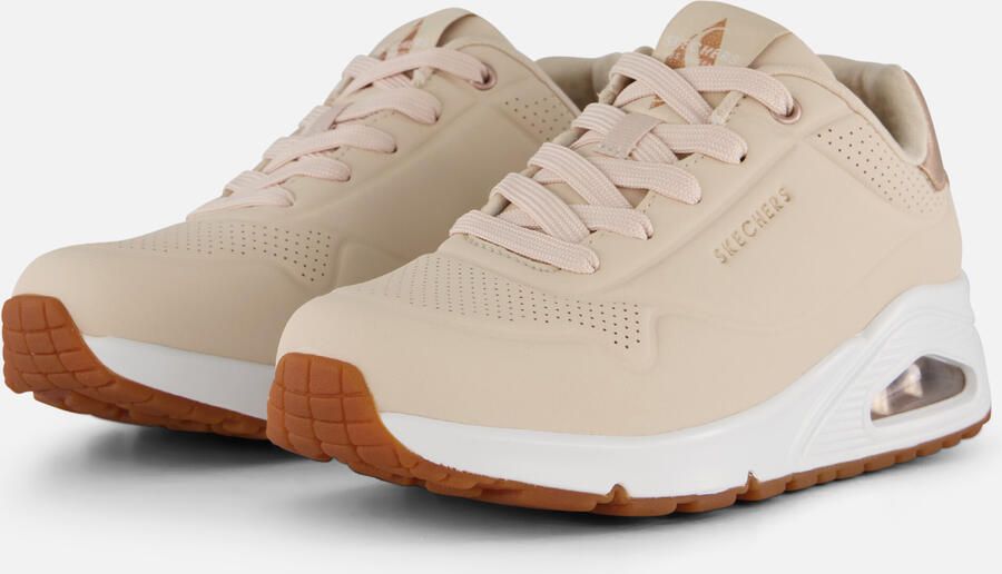 Skechers Sneakers UNO GOLDEN AIR Vrijetijdsschoen lage schoen veterschoen met metallic inzet - Foto 3