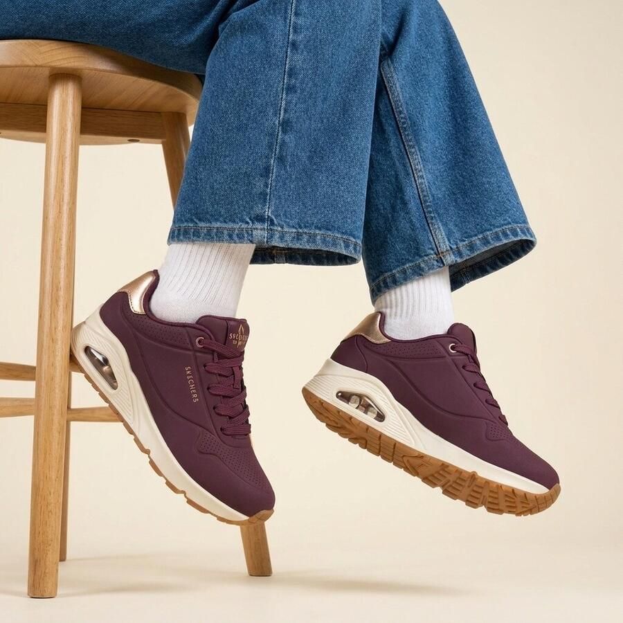 Skechers Uno Golden Air Sneakers paars