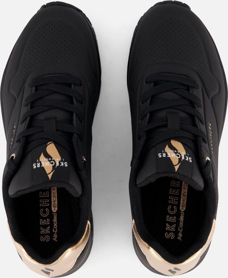 Skechers Sneakers UNO GOLDEN AIR Vrijetijdsschoen lage schoen veterschoen met metallic inzet - Foto 7