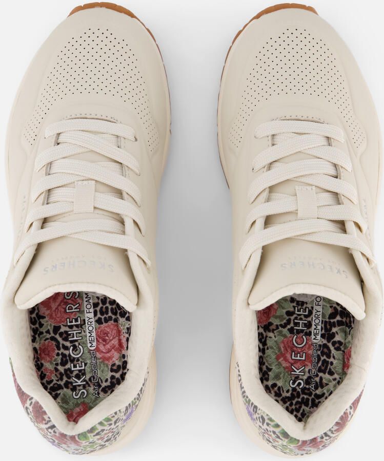 Skechers UNO-JUNGLE NITE Dames Sneakers Naturel Multi - Foto 2