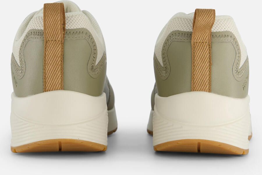 Skechers Beige en olijfgroene sneaker met Air-Cooled Memoryfoam Beige Heren - Foto 3