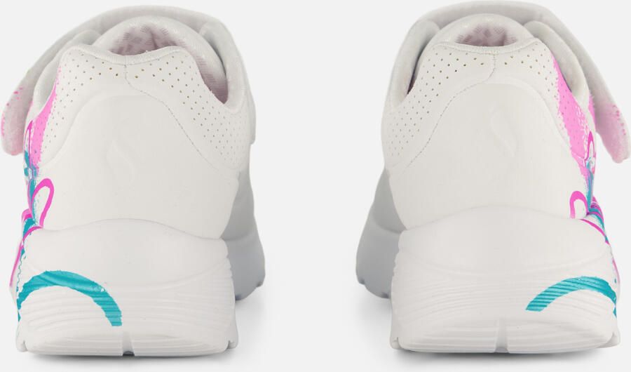 Skechers Uno Lite Graffiti Hearts wit Synthetisch Dames - Foto 4