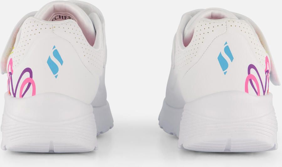 Skechers Uno Lite Love Court Classic Sneakers wit Dames - Foto 2