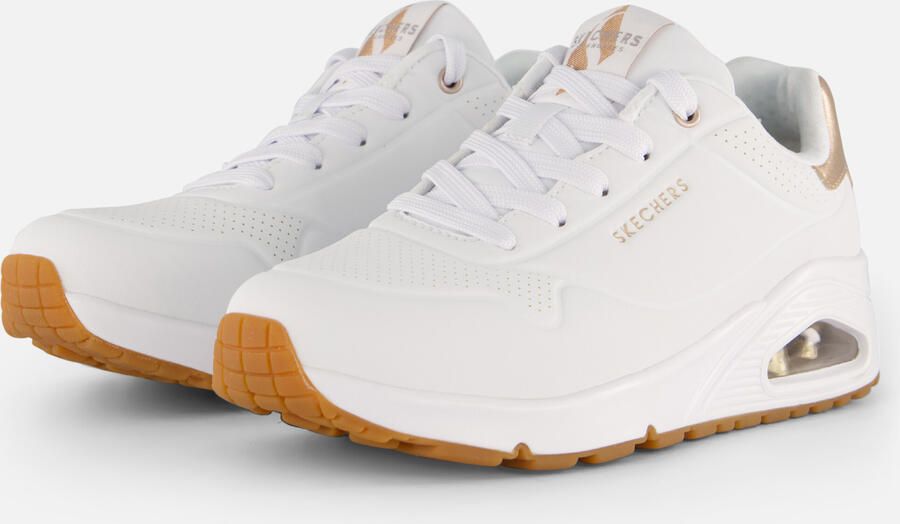 Skechers Sneakers UNO GOLDEN AIR Vrijetijdsschoen lage schoen veterschoen met metallic inzet - Foto 2