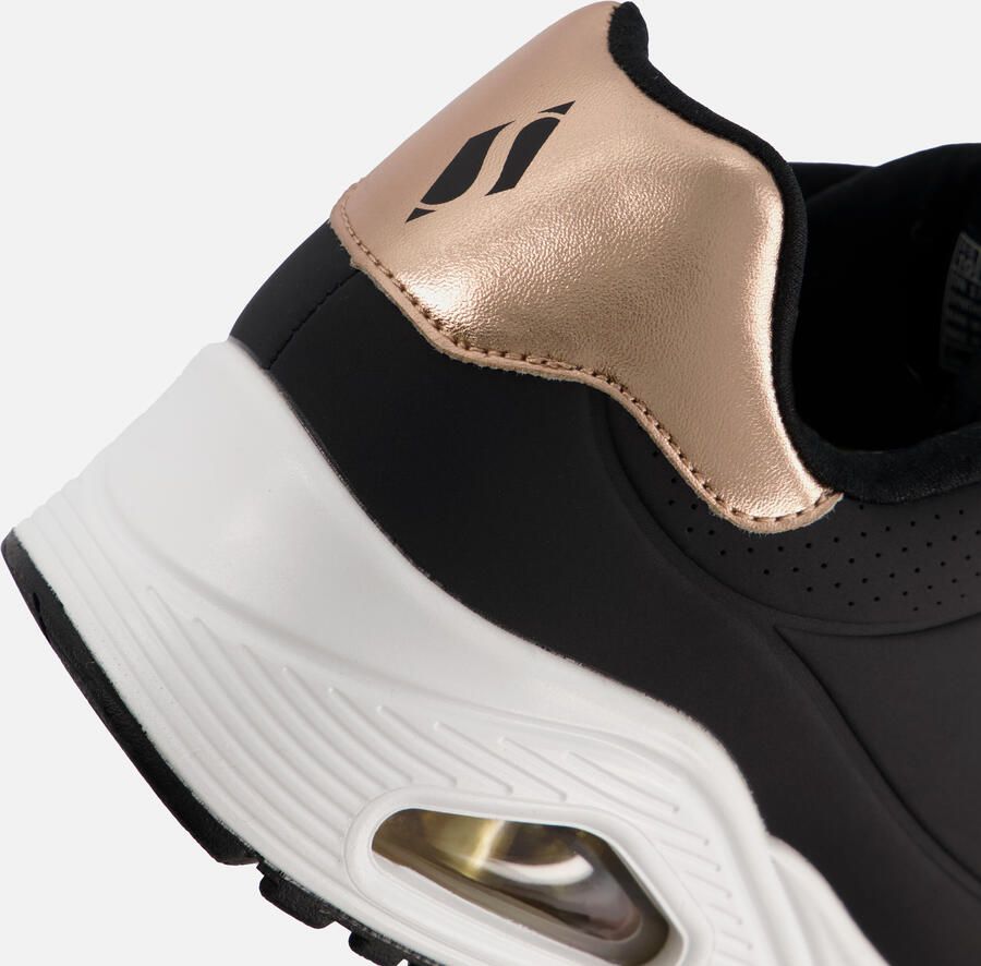 Skechers Sneakers UNO GOLDEN AIR Vrijetijdsschoen lage schoen veterschoen met metallic inzet - Foto 5