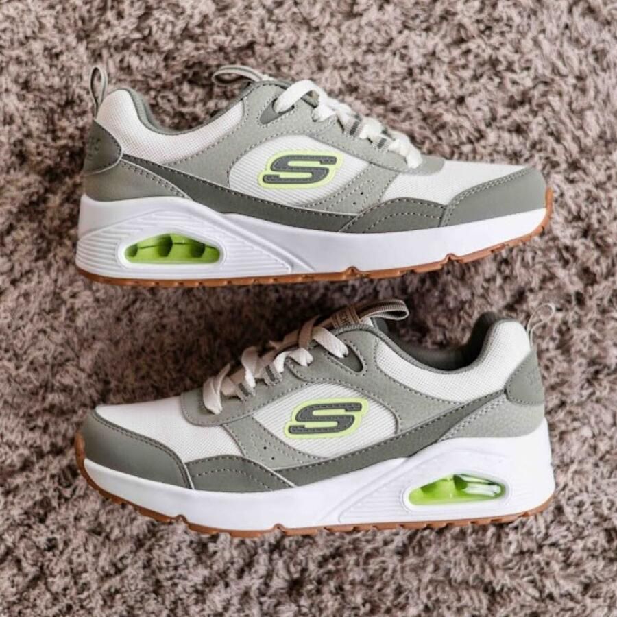 Skechers Uno Retro Groove Sneakers wit