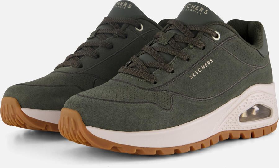 Skechers UNO RUGGED-CHILLPROOF Dames Veterschoenen Olive - Foto 6