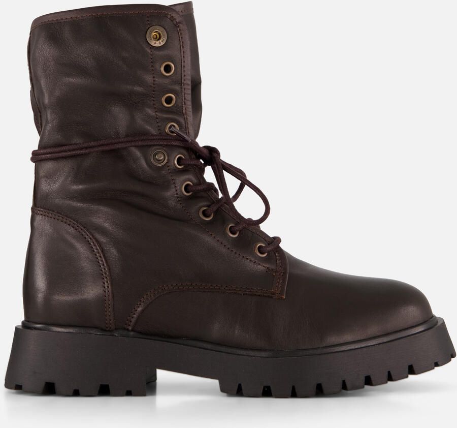 Cellini Skechers Uno Rugged Veterboots zwart Leer