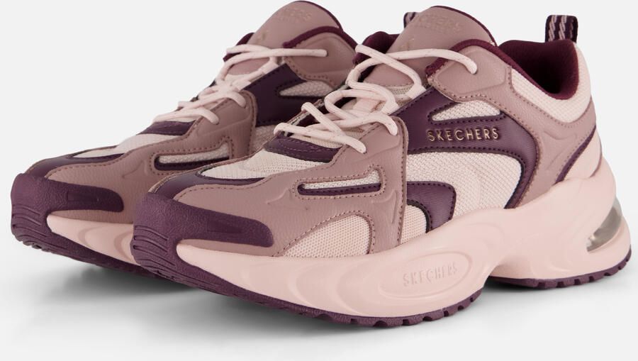 Skechers Uno Ryze Sneakers paars Leer - Foto 4