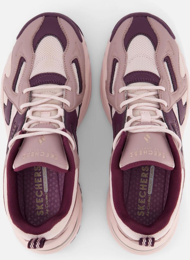 Skechers Uno Ryze Sneakers paars Leer - Foto 2