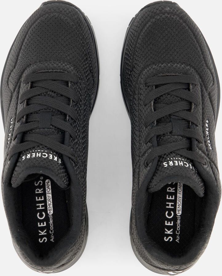 Skechers Uno Shiny Scale Sneakers zwart - Foto 3